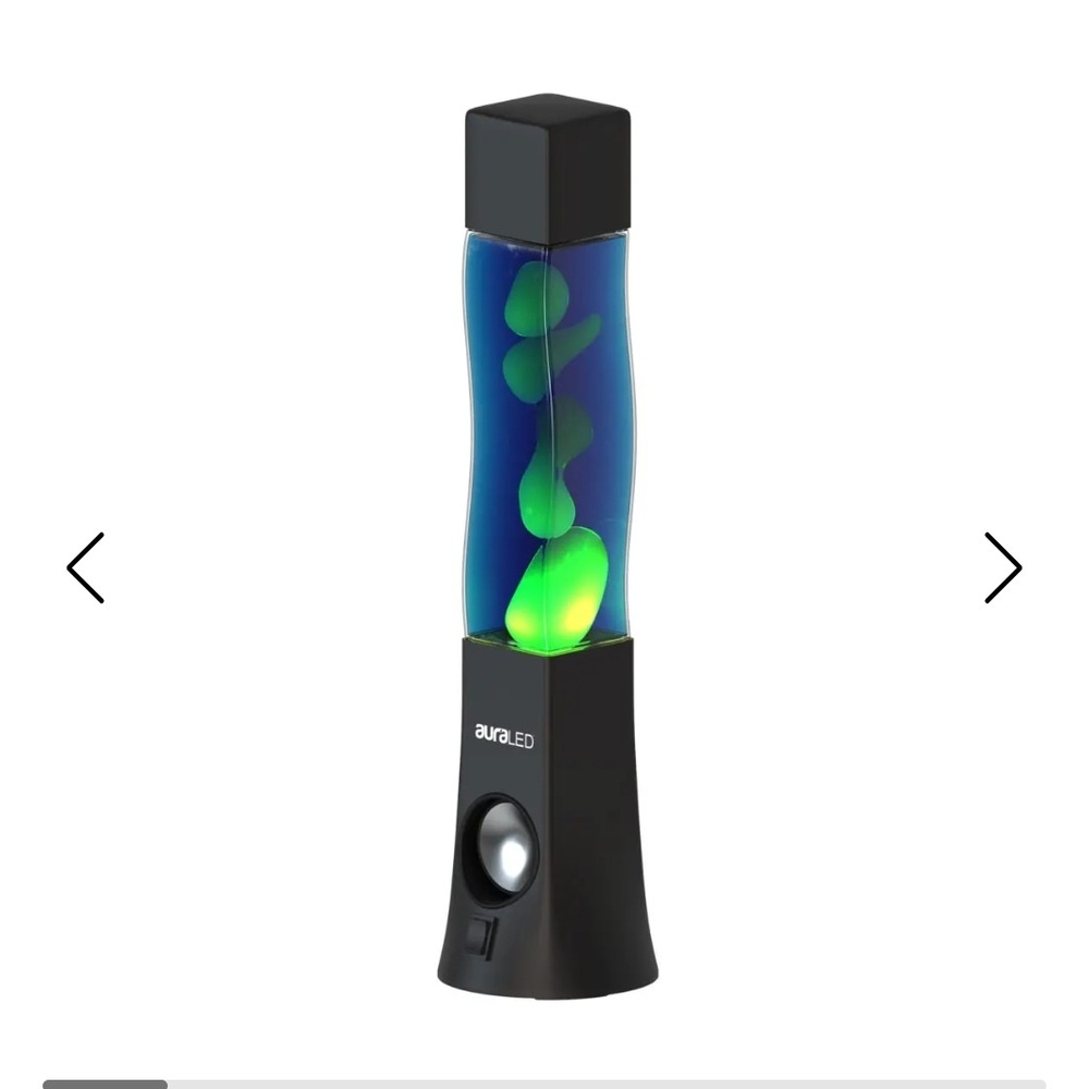 Aura LED Lava Lamp with Speaker